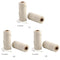 5pcs Cotton Rope Beige DIY Twisted Cord Crafts Wedding Home Deco