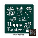 Easter Theme Metal Cutting Dies Easter Bunny Eggs Embossing Template DIY B5L0