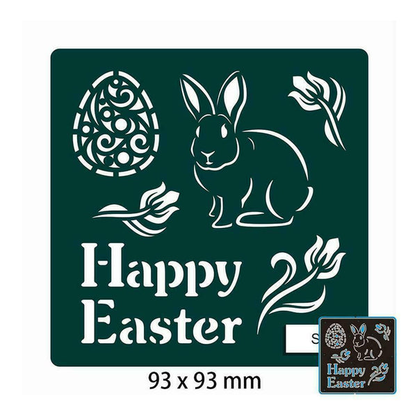 Easter Theme Metal Cutting Dies Easter Bunny Eggs Embossing Template DIY B5L0