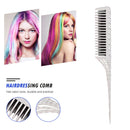 Anti-static Hairdressing Comb Hair Trimmer Comb for Hair Styling (White) Newly