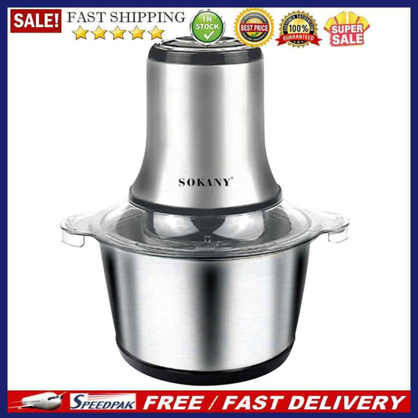Electric Stainless Steel Meat Grinder Chopper Mincer Food Cutter Sausage Maker