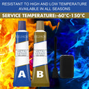 Metal Repairing Adhesive Glue Iron Steel Auto Radiator Welding Glue (80g)