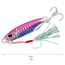 Casting Jig Spoon Cast Jigging Lead Sea Bass Lure Artificial Bait Fish Tackle