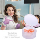 2pcs Bite Stick Correcting Orthodontic Chew Aligners Oral Care (Orange)