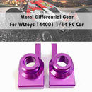 Metal Upgrades Parts Kit WLtoys 144001 1:12 124019 Gear RC 6563 Car Dogbone T3O7