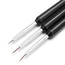 Ultra-Thin Blue/Purple Drawing Nail Art Brush Painting Pen UV Gel Liner