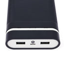 Portable 5V 2A 4x 18650 Power Bank Case Kit Battery Charger DIY Box (Black)