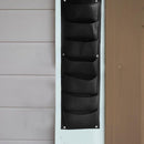 2pcs Garden Wall Hanging Planting Bag Vertical Vegetable Grow Planter Pouch