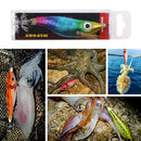 Luminous Squid Jig Fishing Wood Shrimp Lure 10cm Cuttlefish Bait (Style 8) Newly