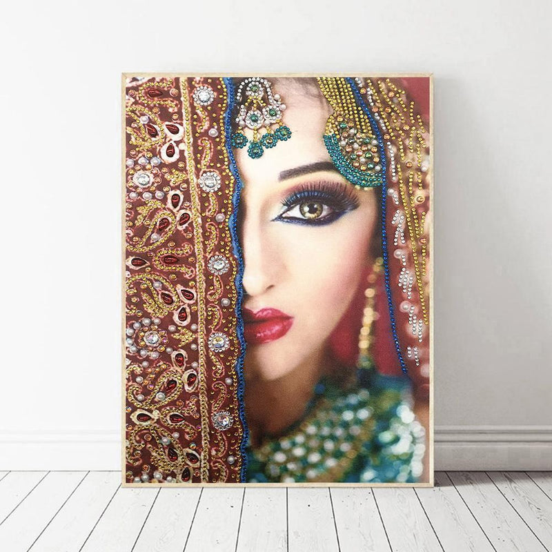5D DIY Special Shaped Diamond Painting Beauty Embroidery Mosaic Craft Kits