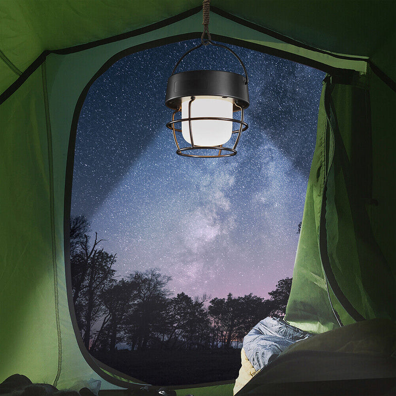LED Camping Light 3000mAh Camping Lantern 6 Modes IP65 Waterproof for BBQ Hiking