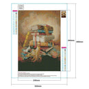 5D DIY Full Drill Diamond Painting Book Cross Stitch Mosaic Craft Kit Wall Ar