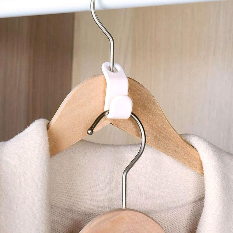 6pcs Multifunctional Coat Hooks Plastic Closet Storage Holder Rack Portable Ward