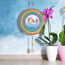 DIY Diamond Painting Double-sided Hanging Rotatable Wind Chime (GSP209)