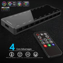 1 To 9 Controller Adapter Sata 5V 3 Pin Argb Cooling Fan 4 Pin Pwm for pc Case