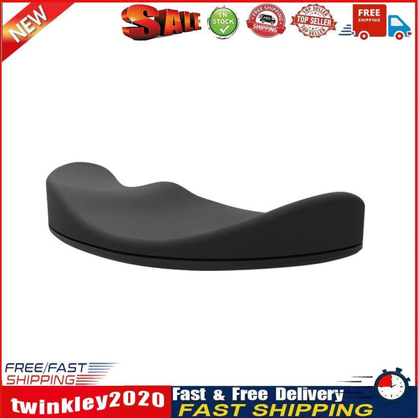 Mouse Pad Soft Silicone Wrist Rest Mouse Mat for Gaming Office PC (Black) Newly
