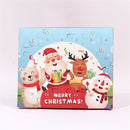 DIY Kit Children Gift 24 Days Countdown Advent Calendar Blind Box Santa Snowman