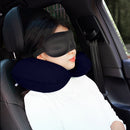 Inflatable Neck Pillow U Shaped Travel Pillow Neck Support Car Auto Accessories