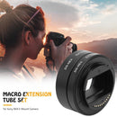 AF Macro Extension Tube Set for Sony A9 A7II A7III A7RIII A7RII A7RII A7SII A6000
