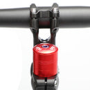 OUO MTB Mountain Bike Headset Bowl Cover Ultralight Stem Top Caps (Red) Newly