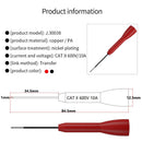 For 2mm Test leads Pucture Needles Set Test Probe Stainless Multimeter Probe