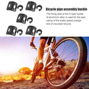 5pcs Bike Brake Line Assembly Buckle MTB Cycle Derailleur Cable Tube Fixed Base
