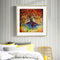 DIY Golden Tree Oil Paint by Numbers Coded Hand Painted Acrylic Drawing Gifts