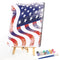 Paint by Number Oil Drawing National Banners Gifts for Handicraft Enthusiast