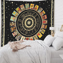 Mandala Tarot Card Tapestry Wall Hanging Rugs Bedroom Living Room Wall Blanket