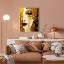 Golden Tears Oil Paint By Numbers Kits Canvas Picture Wall Art DIY Craft Color