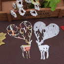 DIY Craft Cutting Dies Stencils Scrapbook Embossing Album Card Gift(Heart)