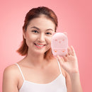 Silicone Beauty Sponge Storage Box Egg Stand Powder Puff Holder Tool (Pink)