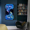 Diamond Painting 5D DIY Blue Fish Full Round Drill Rhinestone Mosaic Picture Kit