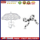 2pcs DIY Silicone Transparent Seals Clear Stamps+Cutting Die for Scrapbook