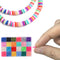 Polymer Clay Beads-Flat Round Spacer Bead DIY Jewelry Necklace Marking Kit