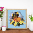Flower Bee DIY Diamond Painting Kits Partial Shaped Drill Home Wall Art Dec