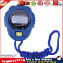 LCD Chronograph Digital Timer Stopwatch Sport Counter Odometer Watch Alarm Newly