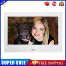 7 inch LED 800x480 Digital Photo Frame Alarm Clock MP3 Movie Player (White)