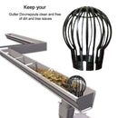 2pcs Gutter Downpipe Pipe Filter Dirt Guard Leaf and Debris Protection Cover`