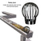 2pcs Gutter Downpipe Pipe Filter Dirt Guard Leaf and Debris Protection Cover`