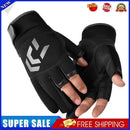 3-Finger Cut Unisex Arrow Fishing Gloves Non-Slip Angling Gloves (Gray)