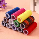 12pcs Spools Mixed Colors Polyester All Purpose Sewing Threads Cones Set Newly