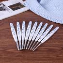 9pcs 2-6mm Crochet Hook Kit Scarf Knitting Needle Sweater Weaving Craft Gift