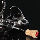 Fishing Reel Handle Knob DIY Cork Grip Replacement for Baitcasting (Red) Newly