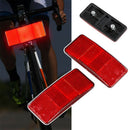 Bicycle Accessories Bike Reflective Board Warning Reflector Bike Rack Reflector