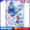 5D Crystal Drill Diamond Painting DIY Mosaic Kits (DZ516 Butterfly Girl)