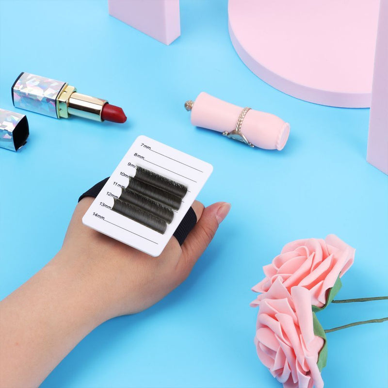 Display Pallet Eyelash Extension Holder Acrylic Lash Tray Back Of The Hand