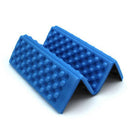 Outdoor Camping Mat Cushion Folding Portable Picnic Seat Pad (Blue Black) Newly