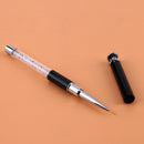 Nail Art Painting Brush Pen Rhinestone Crystal Acrylic Handle Carving Liner