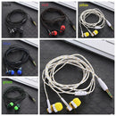 Mobile Phone Wired Earpiece HiFi Headphone Stereo In-Ear Earphone 3.5mm Earbuds